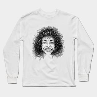 Curly Girl Long Sleeve T-Shirt